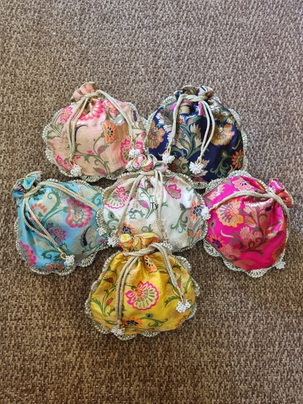 Wrapped in Tradition - Banarasi Wedding favours That Speak Volumes