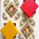 Floor Brocade Box Rangoli