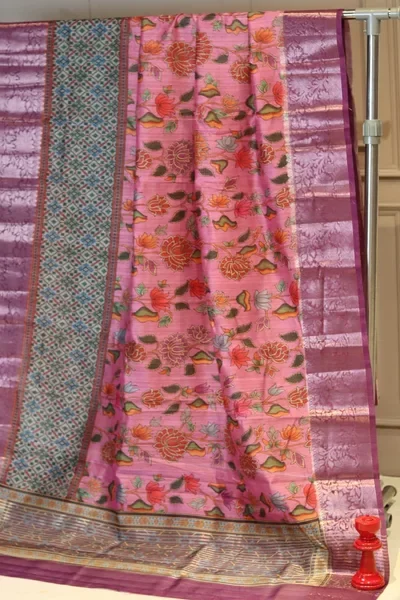 Viscose Dupion Printed Saree